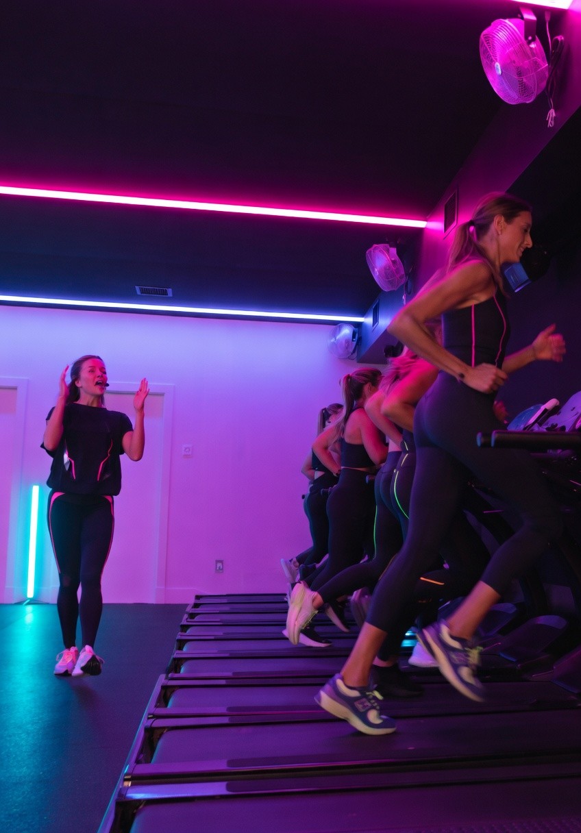 Tread workout at Coreology